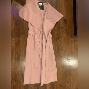 Sleeveless pullover trench cotton coat